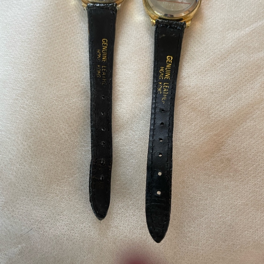 Le Witch Witch Design Black Strap pair of Watches - Picture 8 of 12